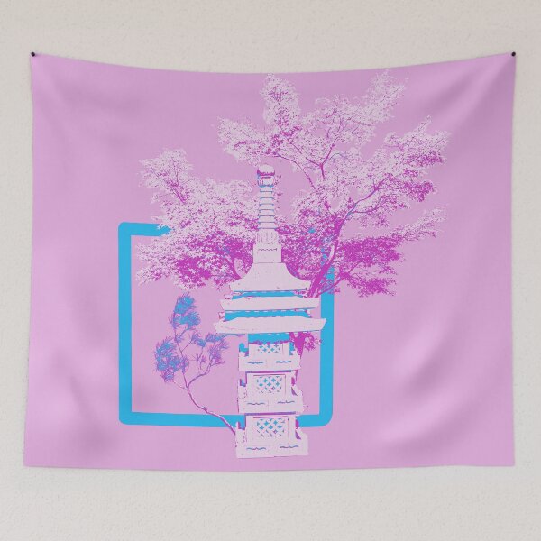Item preview, Tall Pagoda 2 designed and sold by flowerlibrary.