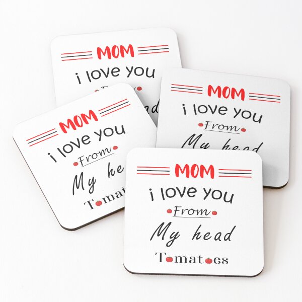 Item preview, Mom I love You From My Head Tomatoes gift for mom Classic T-Shirt designed and sold by Hatlof.
