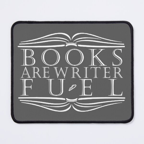 Item preview, Books Are Writer Fuel | Snow designed and sold by RivRains.