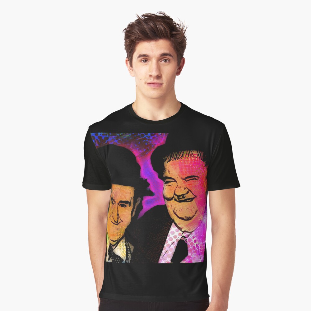 LAUREL AND HARDY Graphic T-Shirt