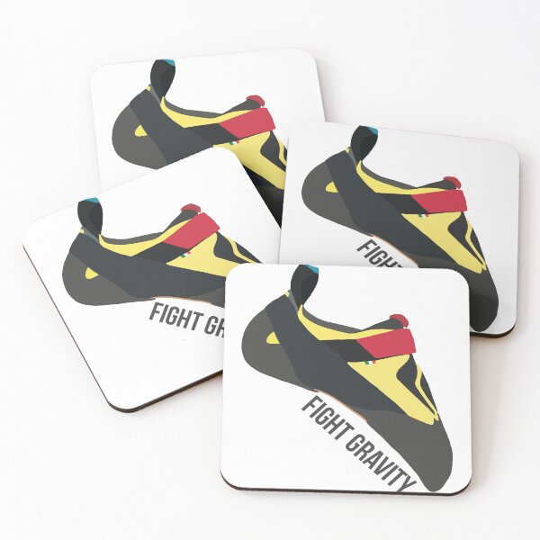 Item preview, Fight Gravity Bouldering Shoe designed and sold by AmyliaPaints.