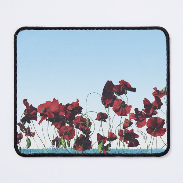 Item preview, Poppies in a meadow designed and sold by Roberta Angiolani.