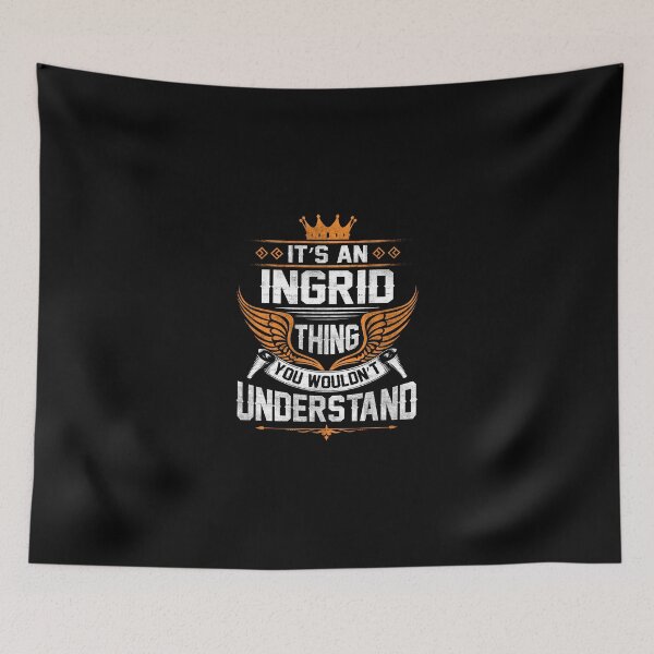 Item preview, Ingrid Name T Shirt - Ingrid Things Name Gift Item Tee designed and sold by gabridunc4.