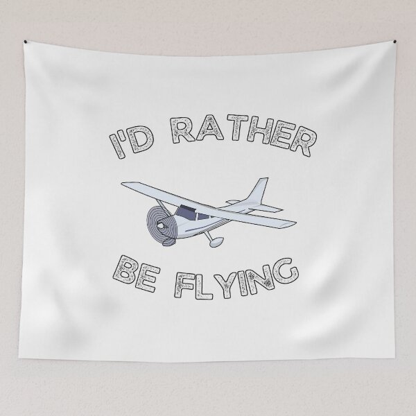 Item preview, I'd Rather Be Flying designed and sold by hijackhippo.