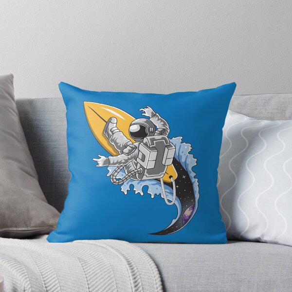Artikelvorschau, Astronaut surft im Weltraum entworfen und verkauft von allprintdesign.