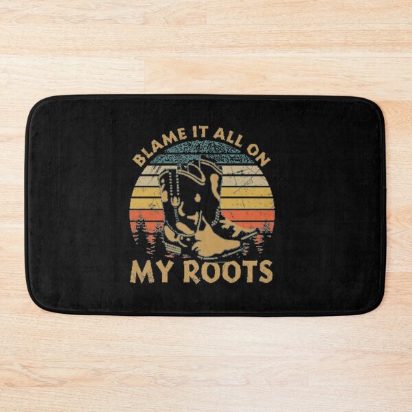 Item preview, Vintage Garth Tees Brooks blâme tout sur mes racines, cadeaux fous . classique designed and sold by easlyhzbebbe.