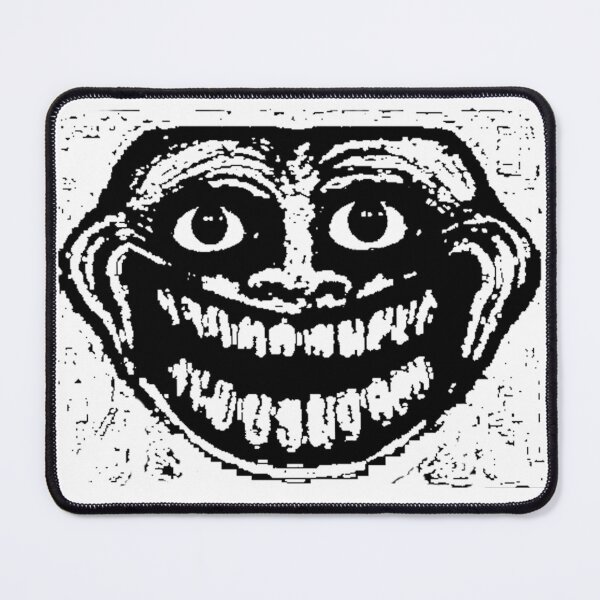 Creepy happy troll face Art Print for Sale by OHatef