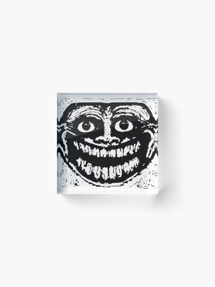 Creepy happy troll face Sticker for Sale by OHatef