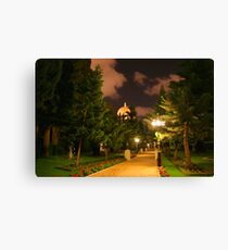 Shrine of the Bab-Mt Carmel, Haifa, Israel Canvas Print