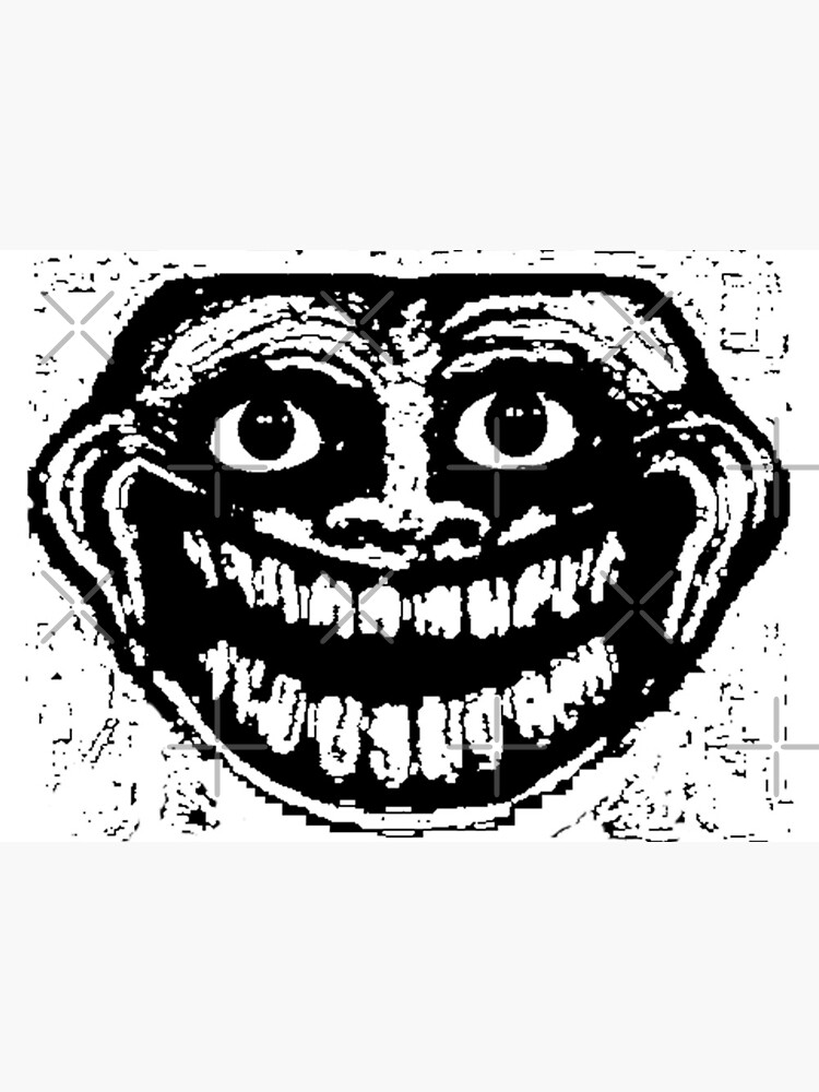 Dark Sad Creepy Troll Face GIF