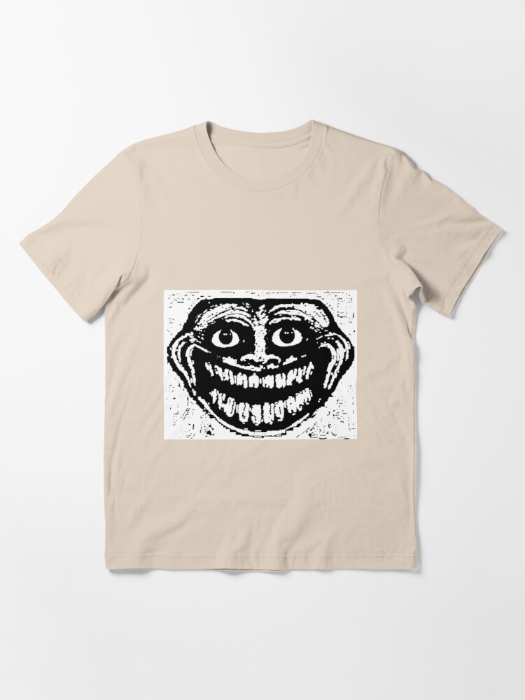 Creepy happy troll face | Art Board Print