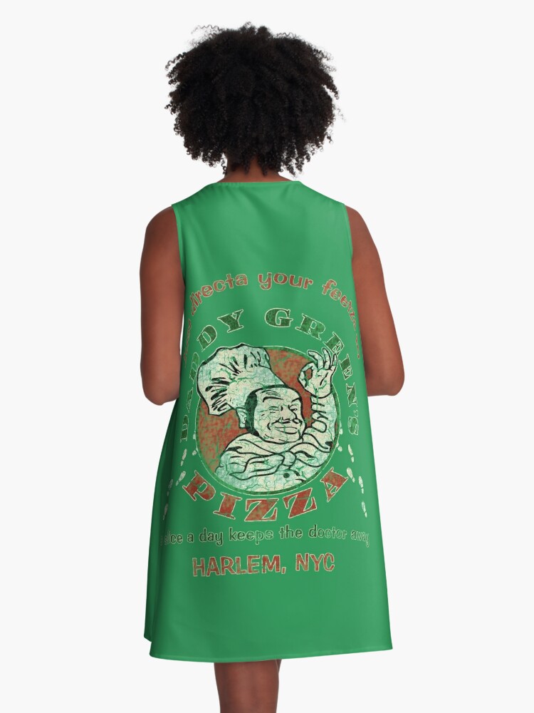 Daddy Green's Pizza | A-Line Dress