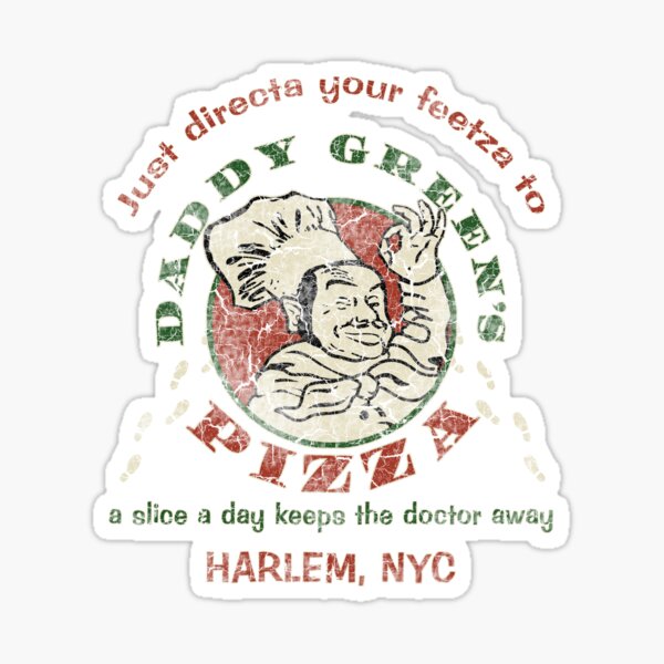Daddy Green's Pizza Sticker