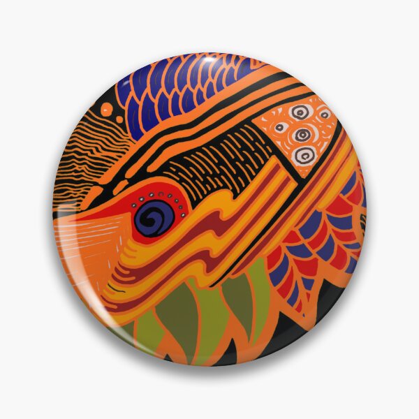 Item preview, Elusive Abstract Fighter Fish designed and sold by phxzone.