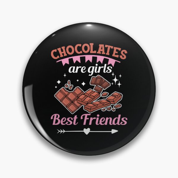 Item preview, Girls Bestfriend Funny Chocolate Lover Humor For Chocoholics designed and sold by StrongShirts.