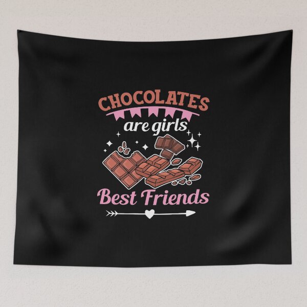 Item preview, Girls Bestfriend Funny Chocolate Lover Humor For Chocoholics designed and sold by StrongShirts.