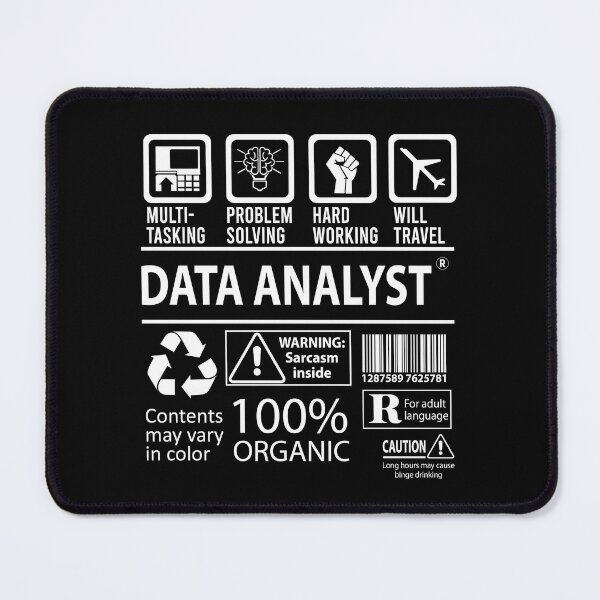 Item preview, Data Analyst T Shirt - Multitasking Job Gift Item Tee designed and sold by watkinsmat.