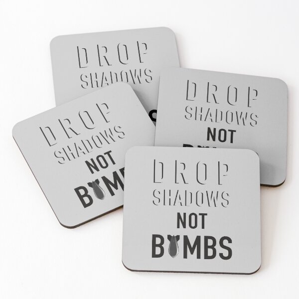 Item preview, Drop shadows, not bombs designed and sold by knappidesign.
