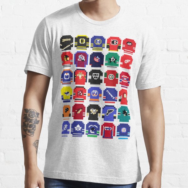 8-Bit Hockey Jerseys Essential T-Shirt
