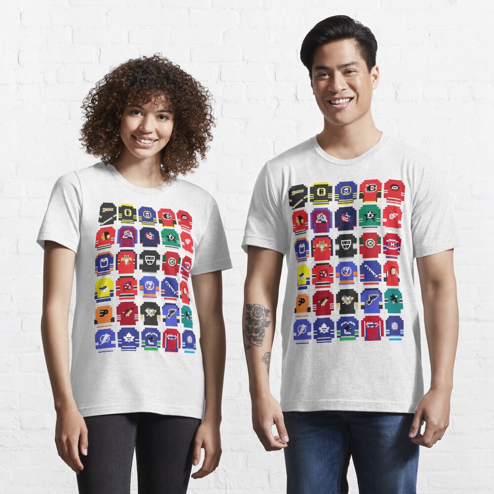 8-Bit Hockey Jerseys Essential T-Shirt