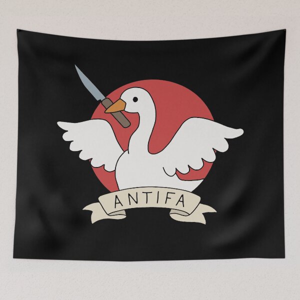 Aperçu de l'œuvre Antifa - Oie créée et vendue par ValentinaHramov.