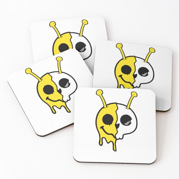 Item preview, Alien Melting Smiley Face  designed and sold by MamaNeeaDesigns.