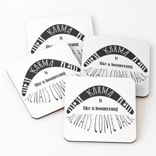 Item preview, karma is like a boomerang always come back designed and sold by quickkaart.