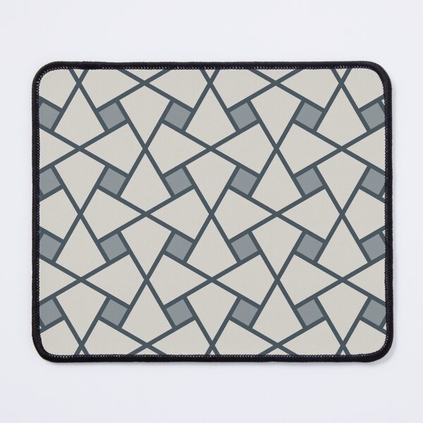 Item preview, Geometric Pattern: Square Twist: Pebble designed and sold by Red Wolf.