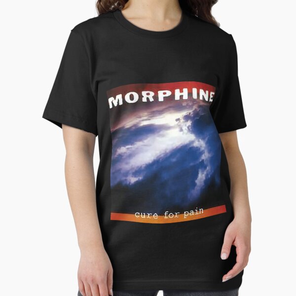 Vista previa del artículo con la obra «Vendimia morfina cura del dolor, banda de rock. Básico .», diseñado y vendido por easlyhzbebbe.