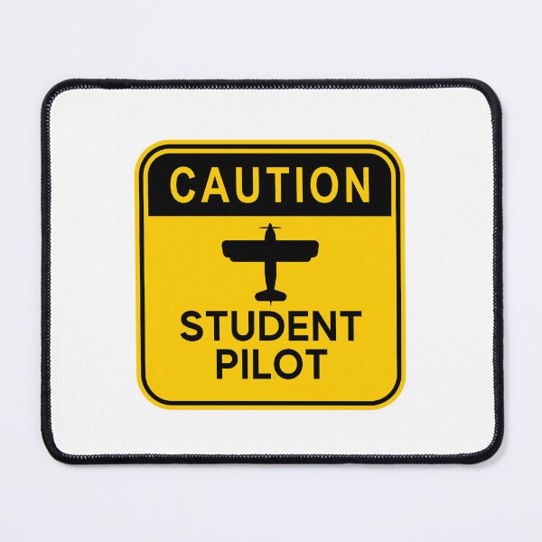 Item preview, Caution - Student Pilot designed and sold by hijackhippo.