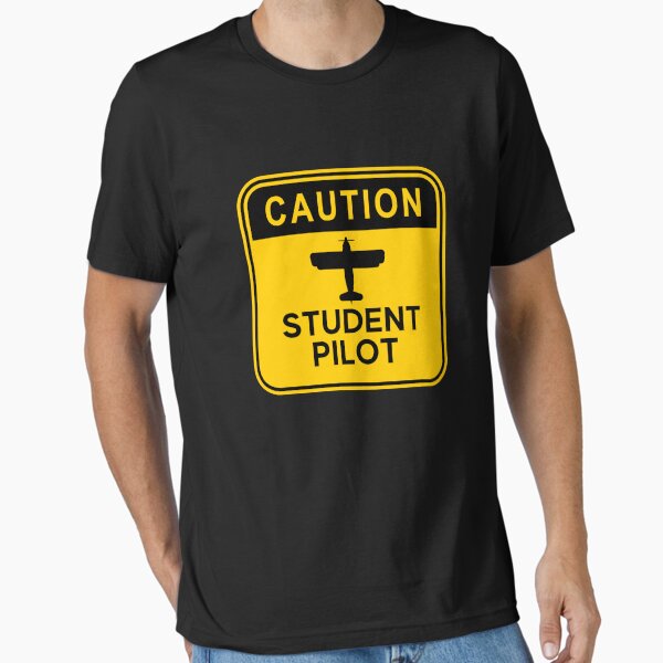 Item preview, Caution - Student Pilot designed and sold by hijackhippo.