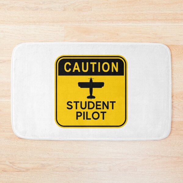 Item preview, Caution - Student Pilot designed and sold by hijackhippo.