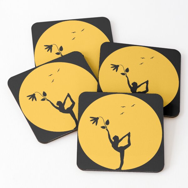 Item preview, Yoga with sunrise designed and sold by aprajoos.