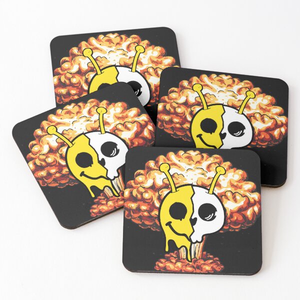 Item preview, Alien Nuclear Blast smiley designed and sold by MamaNeeaDesigns.