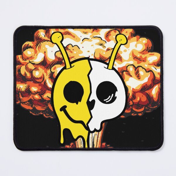 Item preview, Alien Nuclear Blast smiley designed and sold by MamaNeeaDesigns.