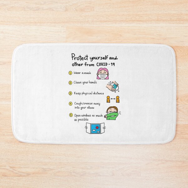 Item preview, Protect yourself and othe from COVID-19 poster designed and sold by Tina-studio.