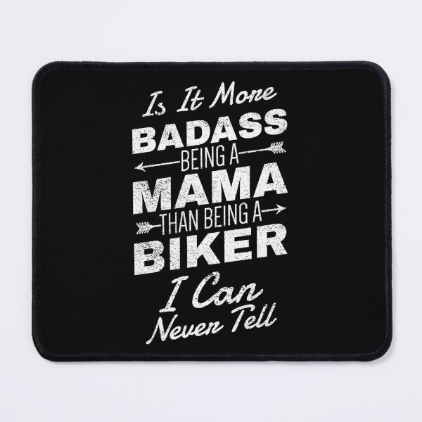Item preview, Funny Badass Biker Mama Graphic designed and sold by GO SHIRT-TEE.