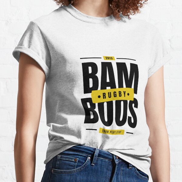 Bamboos Rugby 2013 Tour - Play - Stay Classic T-Shirt