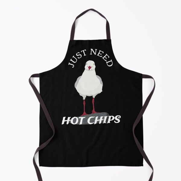 Item preview, Seagull - Just Need Hot Chips - For People That Love Chips designed and sold by Jazznote.