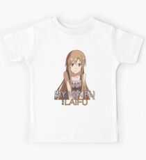 Asuna Waifu Inspired Anime Shirt Kids Tee