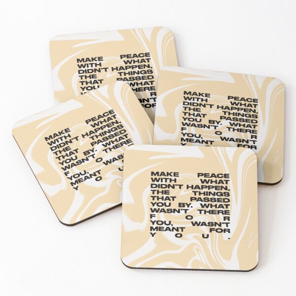 Item preview, Make Peace With What Didn't Happen designed and sold by midgrowth.