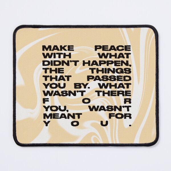 Item preview, Make Peace With What Didn't Happen designed and sold by midgrowth.
