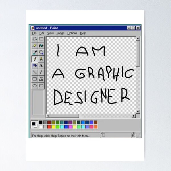 Item preview, I am a graphic designer designed and sold by Tolpparts.