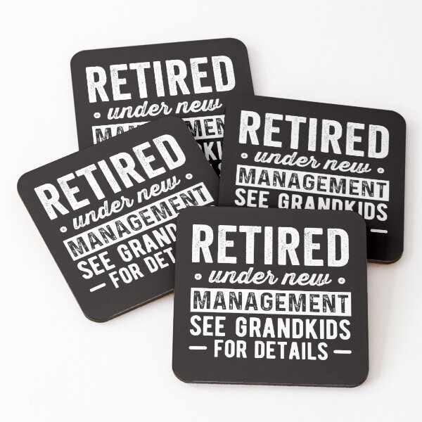 Item preview, Retired Under New Management see Grandkids For Details designed and sold by kjatrendytees.