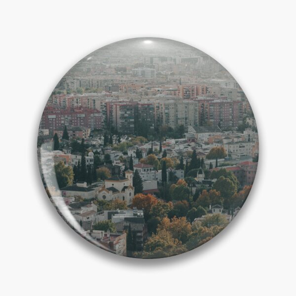 Item preview, Granada Moody City Landscape Mountain View designed and sold by Sitorus Sun.