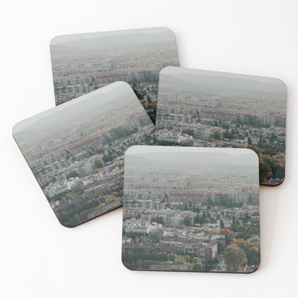 Item preview, Granada Moody City Landscape Mountain View designed and sold by Sitorus Sun.