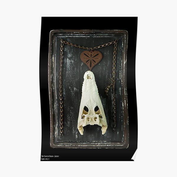 Tarot of Bones - Justice Poster
