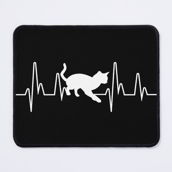 Item preview, Cardiogram Cat designed and sold by SmartStyle.