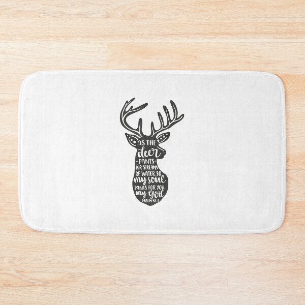 Item preview, As the deer pants for streams of water, so my soul pants for you, O God.+ Sticker Pack  designed and sold by KingsManKind.