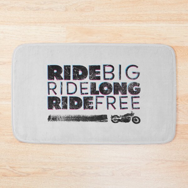 Artikelvorschau, Ride BIG, Ride Long, Ride Free - schwarz entworfen und verkauft von Cimbart.